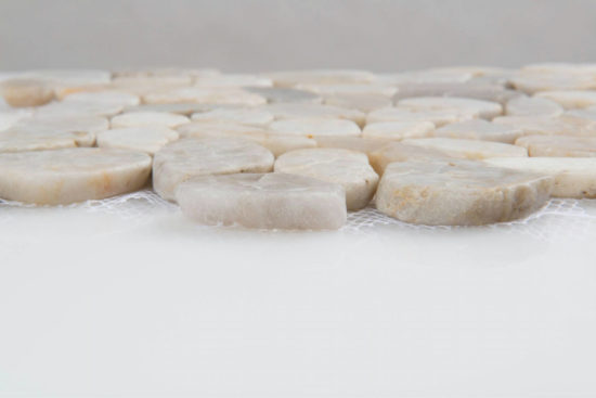 12X12 Flat Fiji Cream | Gramercy Kitchen and Bath