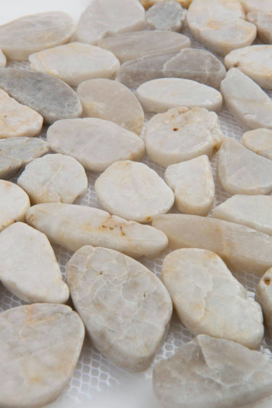 12X12 Flat Fiji Cream | Gramercy Kitchen and Bath