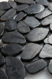 12X12 Flat Tahitian Black | Gramercy Kitchen and Bath