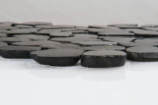 12X12 Flat Tahitian Black | Gramercy Kitchen and Bath