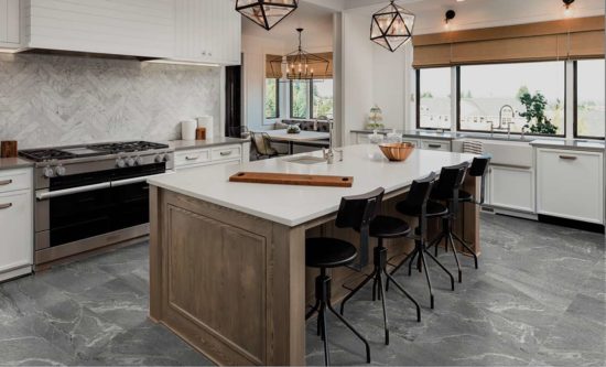 12X24 Carbon | Gramercy Kitchen and Bath