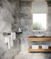 12X24 Carbon | Gramercy Kitchen and Bath