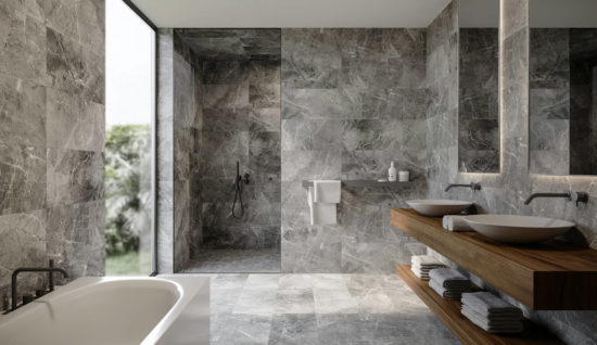 12X24 Carbon | Gramercy Kitchen and Bath