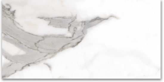12X24 Polished Amore Grey | Gramercy Kitchen and Bath