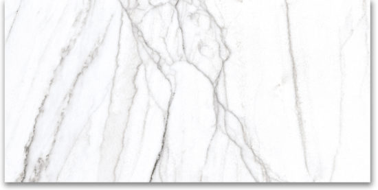 12X24 Polished Glamour White | Gramercy Kitchen and Bath