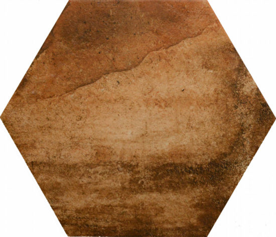 13X16 Rosso Hexagon | Gramercy Kitchen and Bath