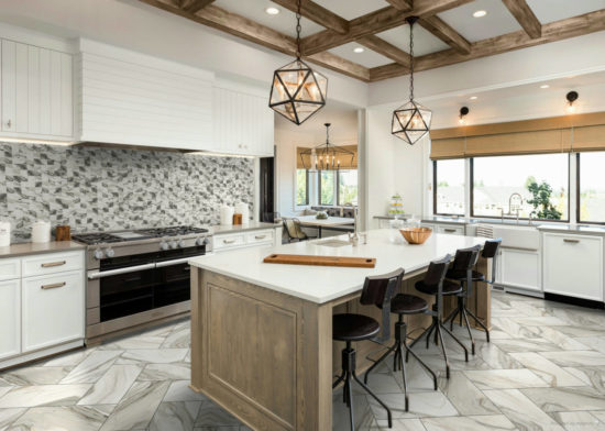 24X48 Polished Glamour White | Gramercy Kitchen and Bath