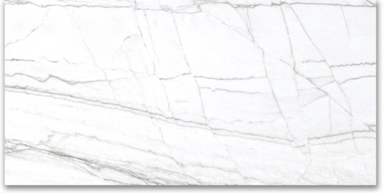 24X48 Polished Glamour White | Gramercy Kitchen and Bath