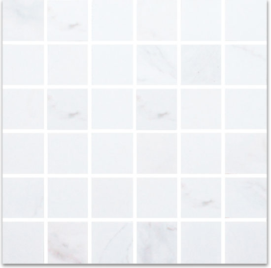 2X2 Calacatta Mosaic | Gramercy Kitchen and Bath