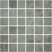 2X2 Carbon Mosaic | Gramercy Kitchen and Bath
