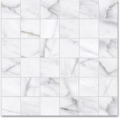 2X2 Carrara Mosaic | Gramercy Kitchen and Bath