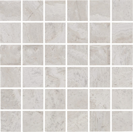 2X2 Spirit Silver Mosaic | Gramercy Kitchen and Bath