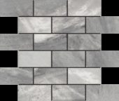 2"x4" Brick Ice Grey Mosaic | Gramercy Kitchen and Bath