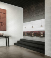 2x5 Vintage Grey Matte Picket Mosaic | Gramercy Kitchen and Bath