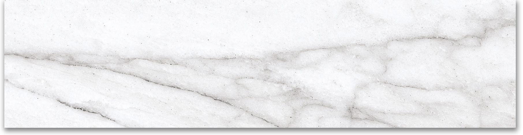 3X12 Bullnose Polished Glamour White | Gramercy Kitchen and Bath