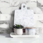 3X12 Polished Amore Grey | Gramercy Kitchen and Bath