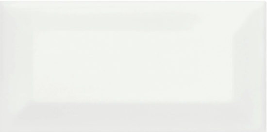 3X6 White Glossy Bevel