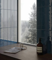 3x12W Azure Ink Glossy | Gramercy Kitchen and Bath