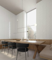 3x12W Bray Powder Glossy | Gramercy Kitchen and Bath