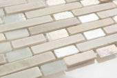 .4 X Random Lengths Tinago Mosaic | Gramercy Kitchen and Bath
