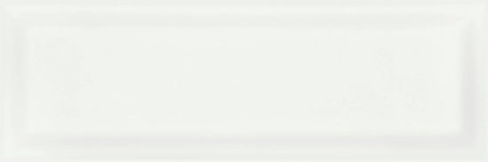 4X12 White Glossy Bevel