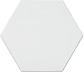 6" Bray Powder Glossy Hexagon | Gramercy Kitchen and Bath