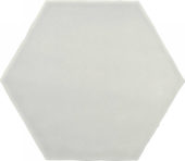 6" Ivory Stone Glossy Hexagon | Gramercy Kitchen and Bath