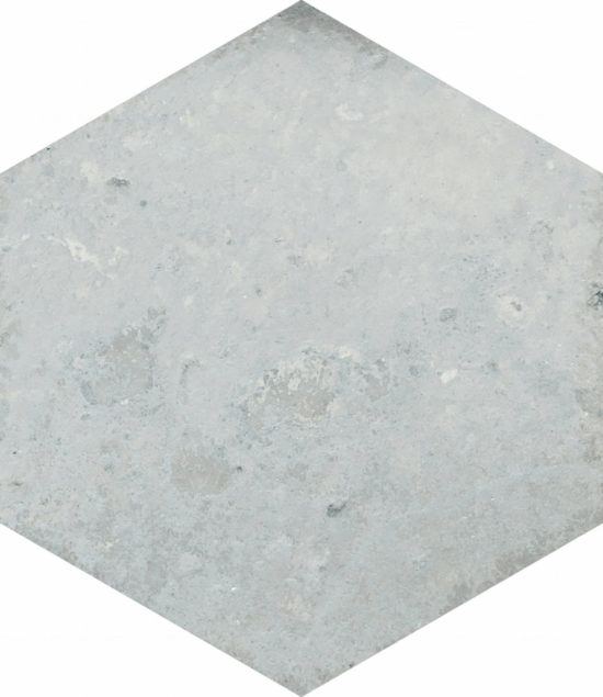 Alma 5.5X6.3 Grey Hexagon | Gramercy Kitchen and Bath