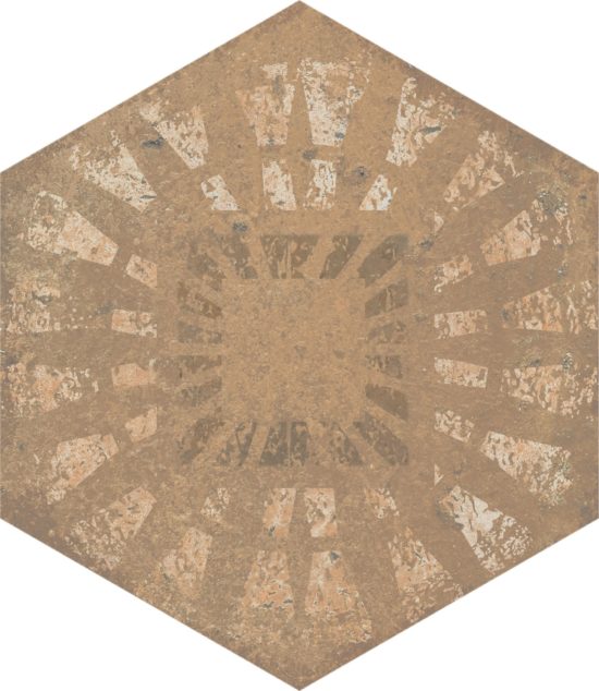 Alma 5.5X6.3 Sand Decor Hexagon | Gramercy Kitchen and Bath