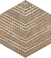 Alma 5.5X6.3 Sand Decor Hexagon | Gramercy Kitchen and Bath