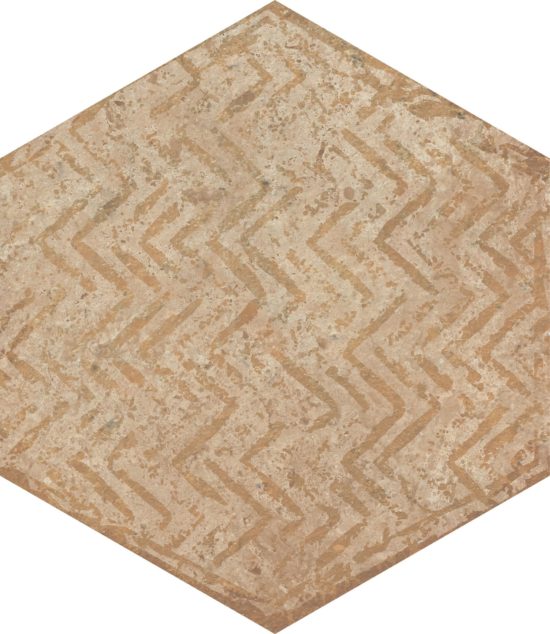 Alma 5.5X6.3 Sand Decor Hexagon | Gramercy Kitchen and Bath