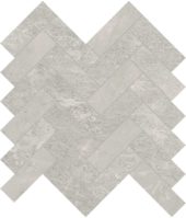 Anciano Grigio 1.25x4 Herringbone Mosaic | Gramercy Kitchen and Bath