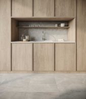 Anciano Grigio 1.25x4 Herringbone Mosaic | Gramercy Kitchen and Bath