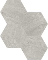 Anciano Grigio 6 Hexagon Mosaic | Gramercy Kitchen and Bath