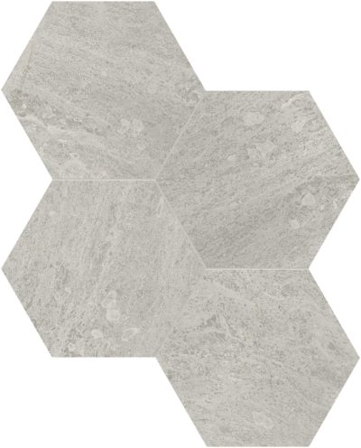 Anciano Grigio 6 Hexagon Mosaic