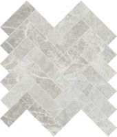 Apollo Argento 1.25x4 Herringbone Mosaic | Gramercy Kitchen and Bath
