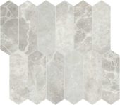 Apollo Argento 2x6 Picket Mosaic | Gramercy Kitchen and Bath
