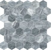 Aqua Intenso 2 Hexagon Mosaic | Gramercy Kitchen and Bath