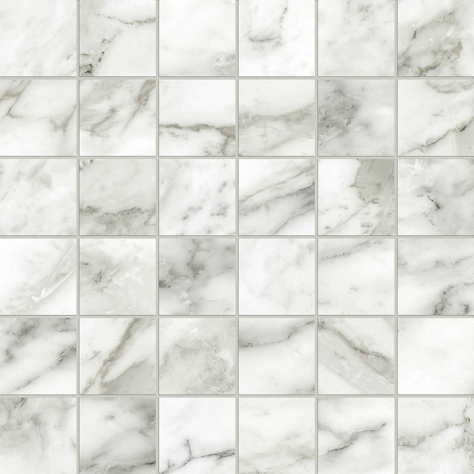 Arabescato Verona Honed 2X2 Mosaic | Gramercy Kitchen and Bath