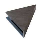 Ashen Slate Shower Shelf 14.56x7.12x2 | Gramercy Kitchen and Bath