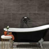 Ashen Slate Wall Tile 25x15 | Gramercy Kitchen and Bath