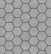 Ashland 3" Hexagon Grey Mosaic | Gramercy Kitchen and Bath
