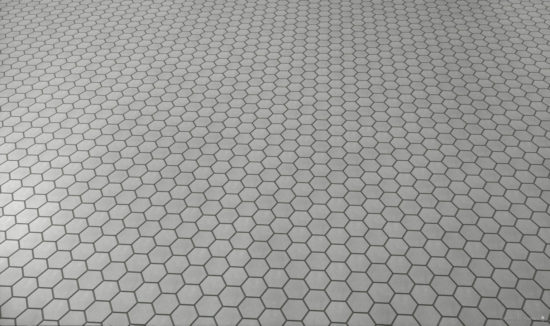 Ashland 3" Hexagon Grey Mosaic | Gramercy Kitchen and Bath