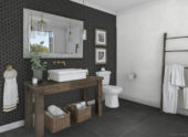 Ashland 36X36 Black | Gramercy Kitchen and Bath