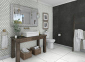 Ashland 48X48 Black | Gramercy Kitchen and Bath