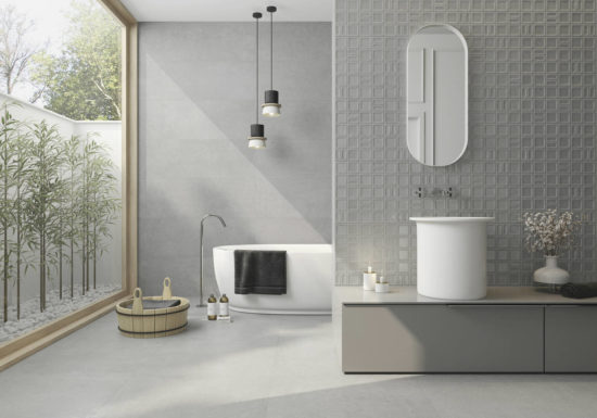 Ashland 48X48 Grey | Gramercy Kitchen and Bath