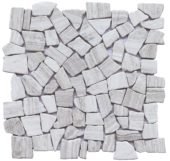 Beige Limestone Matte Mini Opus Interlocking | Gramercy Kitchen and Bath