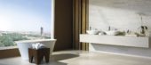 Bianco Navona Polished 12X24 | Gramercy Kitchen and Bath