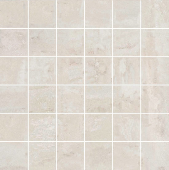 Bianco Navona Polished 2X2 Mosaic | Gramercy Kitchen and Bath