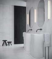 Bianco Venatino 12x24 Polished | Gramercy Kitchen and Bath